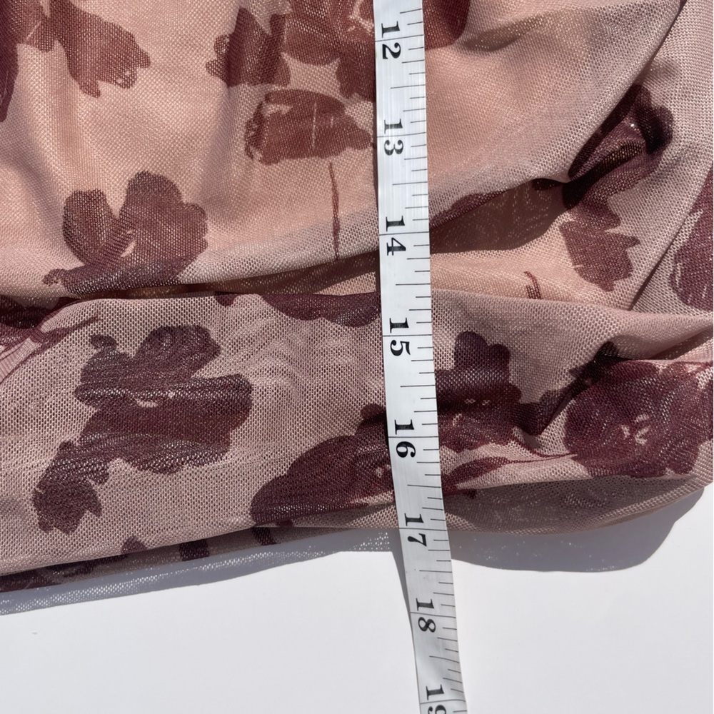 NWT Princess Polly Floral Mesh Mini Skirt - Picture 6 of 7